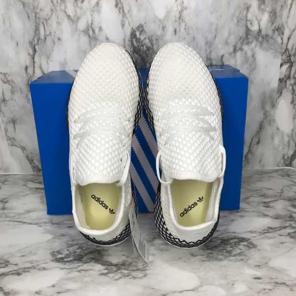 NEW Adidas Deerupt Runner White - Picture 4 of 7